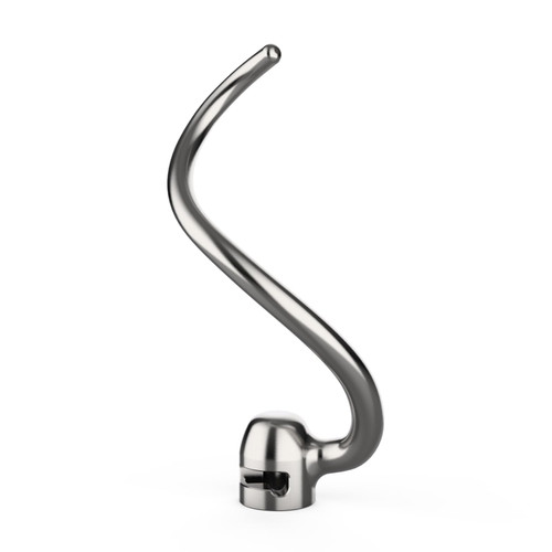 Stainless Steel Dough Hook Replacement for KitchenAid 5qt-6qt, Bowl-Lift Stand Mixer Accessories Fit for Professional 5 Plus and 600 Seris Mixers (KV25 KP25 KP26 KL26 KT26 KSM55/60 KSM6521)