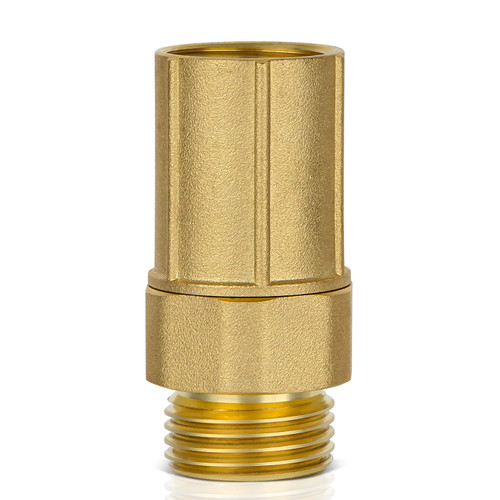 25 PSI Brass Pressure Regulator For Drip Irrigation System, 3/4" FHT × 3/4“ MHT Thread Type, Pressure Reducer Low Flow Valve, Duarable and Lead-free
