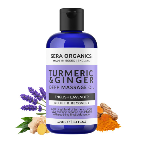 Turmeric Massage Oil for Arthritis Relief & Muscle Pain – 100% Natural, Anti-Inflammatory, Lymphatic Drainage, Joint & Nerve Soothing, Sleep Support – 100ml by Sera Organics-1761542710 Turmeric Massage Oil for Arthritis Relief & Muscle Pain – 100% Natural, Anti-Inflammatory, Lymphatic Drainage, Joint & Nerve Soothing, Sleep Support – 100ml by Sera Organics-1761542710