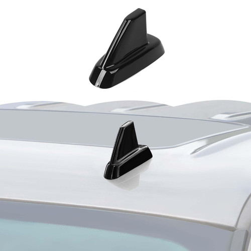 RT-TCZ Roof Antenna Cover Trim Decoration Exterior Accessories for Chevy Avalanche/Suburban/Tahoe 2007-2013,for GMC Yukon/Sierra 2007-2013 (Black)