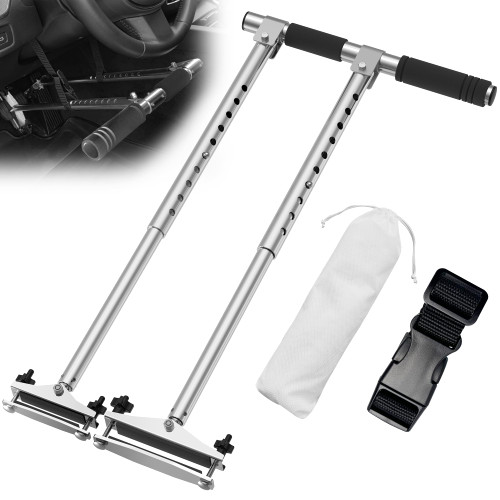 OceanicEcho Car Hand Controls Device for Disabled Drivers, Portable Handicap Driving Hand Controlled Drive Assist for Injured, Handicap, Cars Driving aids, Black Handle