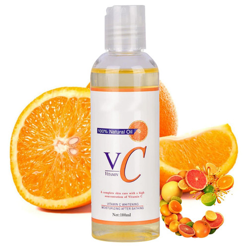 Vitamin C Body Oil - Moisturizer for Face & Body, Massage Oil for Dry Skin, Anti-Wrinkle Formula, Easy Absorption - Natural Skin Care-1761543100 Vitamin C Body Oil - Moisturizer for Face & Body, Massage Oil for Dry Skin, Anti-Wrinkle Formula, Easy Absorption - Natural Skin Care-1761543100
