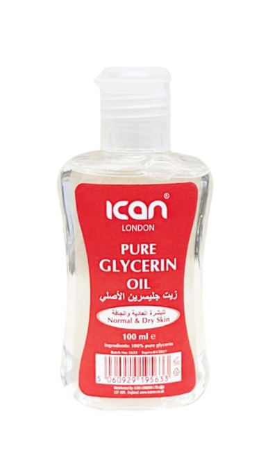 ican London Pure Glycerine Oil For Normal & Dry Skin 100ml