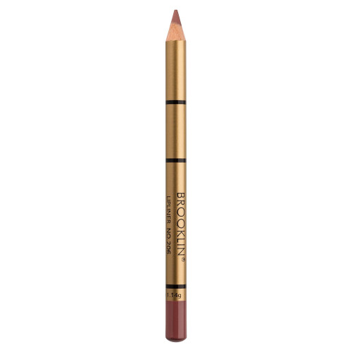 IMPALA | Brooklin Waterproof Lipliner Color Pink Brown 206 | Permanent lip profiler | Water resistant lipstick | Long-term lipliner IMPALA | Brooklin Waterproof Lipliner Color Pink Brown 206 | Permanent lip profiler | Water resistant lipstick | Long-term lipliner