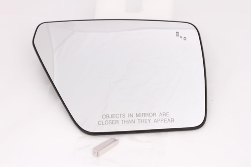 MJD AUTO PARTS FITS 2021-2024 FORD F150 REPLACEMENT HEATED MIRROR GLASS WITH BLIS BLIND SPOT MONITORING LIGHT (RIGHT PASSENGER SIDE)