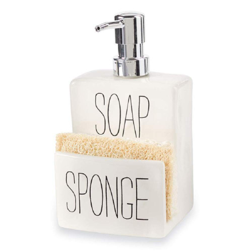 Mud Pie Soap Pump and Sponge Holder