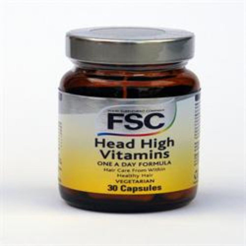 FSC Head High Hair Vitamins and Minerals - Pack of 30 Capsules FSC Head High Hair Vitamins and Minerals - Pack of 30 Capsules