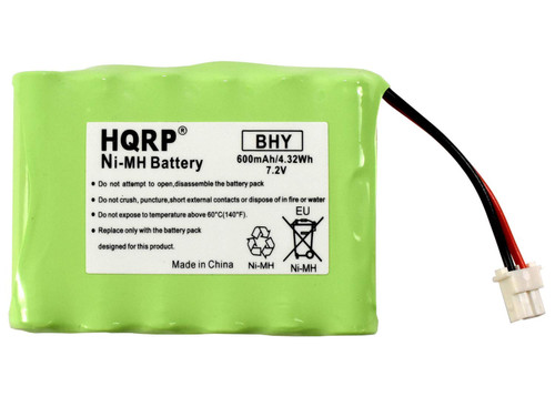HQRP 7.2V Battery Compatible with Honeywell Intrusion 300-06868 TSS Keypad, 8DLLKP500 8DLTSSCBASE1 8DLWLTP100 WLTP100 LKP500 Lyric Smart Peripheral Wireless Keypad TouchPad ADT
