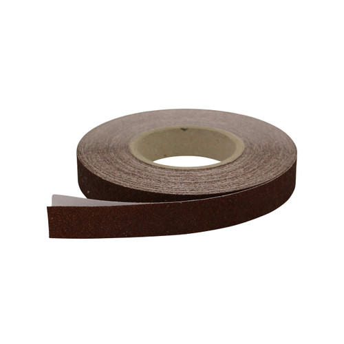 FindTape AST-35 Premium Anti-Slip Non-Skid Tape Colors, 60 grit, 1 in. x 60 ft. (Dark Brown)
