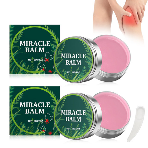 2 Pcs Miracle Balm for Legs and Feet,Soothing Joint Cream,Balm Soothing Joint Cream,with 1 Crescent Spoon,Relieve Joint Discomfort,Fast Absorption and Non-Sticky,Suitable for Multiple Parts 2 Pcs Miracle Balm for Legs and Feet,Soothing Joint Cream,Balm Soothing Joint Cream,with 1 Crescent Spoon,Relieve Joint Discomfort,Fast Absorption and Non-Sticky,Suitable for Multiple Parts
