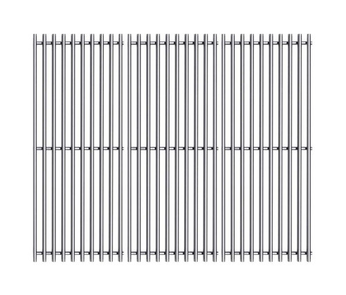 Htanch SD63246018 (3-Pack) 17" Stainless Steel Cooking Grates for Charbroil Professional, Signature and Commercial Series Tru-Infrared 3 Burner Models 466242515 466242516 463367016 463242516