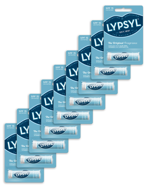 Lypsyl The Original Fragrance Lip Balm, Pack of 9 Lypsyl The Original Fragrance Lip Balm, Pack of 9