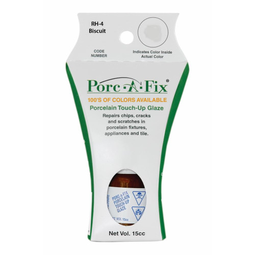 Porc-a-fix Touch Up Repair Glaze Paint to Match Rohl Shaws, Original Biscuit (RH-4)