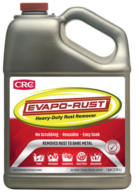 Evapo-Rust ER012 Heavy Duty – 128 oz., Rust Remover for Auto Parts, Hardware, Antiques | Rust Removers and Chemicals