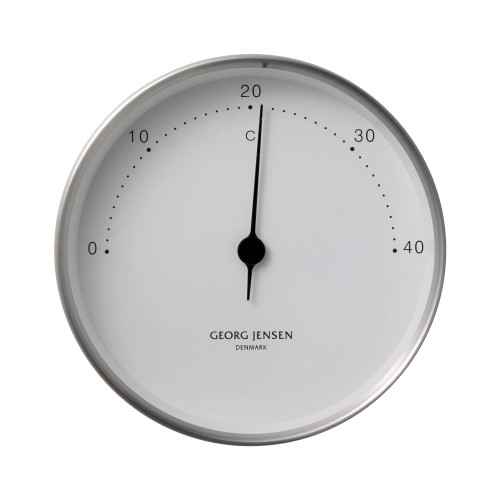 Georg Jensen Henning Koppel Thermometer 10Cm White/Steel