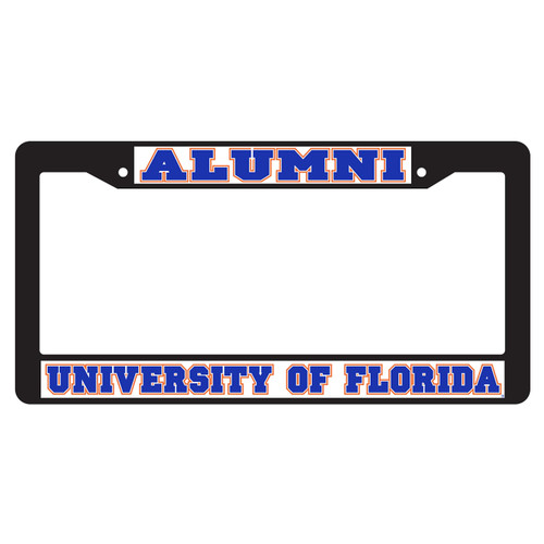 Florida Gators Plate Frame (BLACK PLATE FRAME FLA ALUMNI (07155))