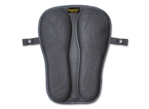 SKWOOSH Passenger Pillion IV Motorcycle Gel Rear Seat Pad with Breathable Cooling Mesh Fabric | Made in USA