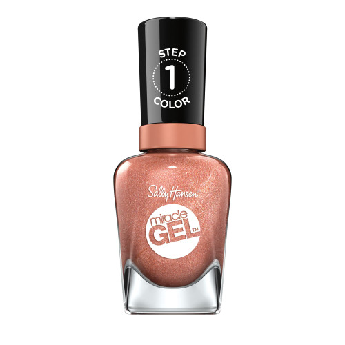 Sally Hansen Miracle Gel™, Terra-Coppa, Long Lasting, Gel-Like Formula, No UV Lamp Needed, Orange Nail Polish