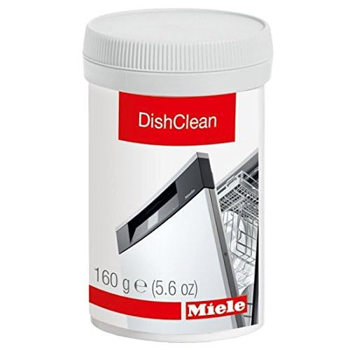 Miele DishClean Dishwasher Cleaner, Care Product for the Optimal Functioning of Dishwashers, Removing Odors and Limescale Deposits, 5.6 oz, white