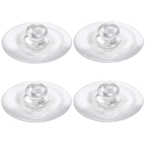 Nature Anywhere Replacement Suction Cups (4-Pack) - 2 Inch Diameter Heavy Duty Suction Cup for Window Bird Feeders, Awesome for Shower, Kitchen Sink Caddy
