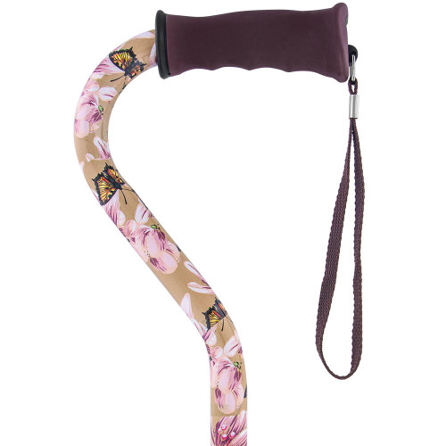 Royal RC Canes Walking Sticks for Men and Women - Stylish Designer Fashionable Walking Canes - Lightweight Aluminum Cool Adjustable Offset Walking Cane with Comfort Grip