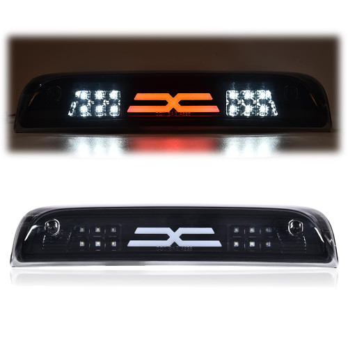 GRAND ORANGE LED 3rd Brake Light Compatible with 2014-2020 Chevy Silverado 1500/15-20 Chevy Silverado 2500HD 3500HD/14-20 GMC Sierra 1500/2015-2020 GMC Sierra 2500HD 3500HD