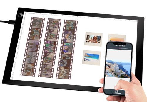 Eyesen Slide Viewer Light Box, Ultra-Thin A4 USB Powered Light Scanner for Photo Slide and Film Negative Scanning, Christmas Gift, Tattoo Drawing, Artist Sketching