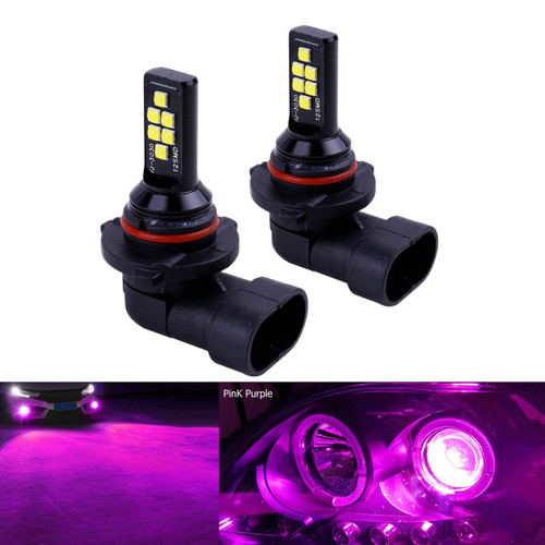 SOCAL-LED LIGHTING 2x HB3 H10 9005 9145 LED Fog Light Bulb for Powersports Advanced 3030 SMD Bright Colorful Daytime Running DRL Lamp, Pink Purple SOCAL-LED LIGHTING 2x HB3 H10 9005 9145 LED Fog Light Bulb for Powersports Advanced 3030 SMD Bright Colorful Daytime Running DRL Lamp, Pink Purple