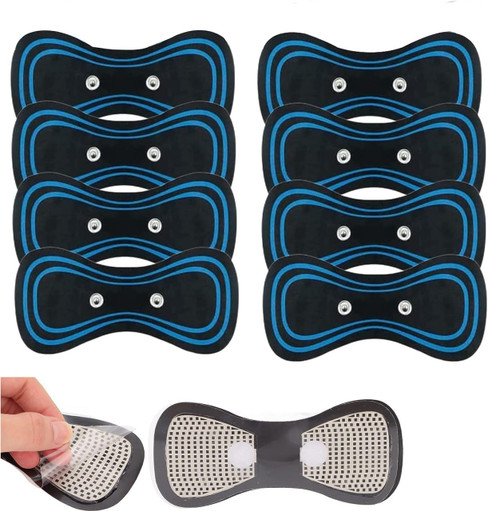 PLENO 8Pcs Pad for Whole Body Massager, Pad Only (Host is not Included)