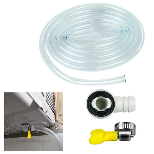 DVECUE Air Conditioner Drain Hose Kit 10 Feet AC Drain Hose Replacement Leak Proof