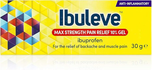 Ibuleve Max Strength Gel Pain Relief 10% 30g