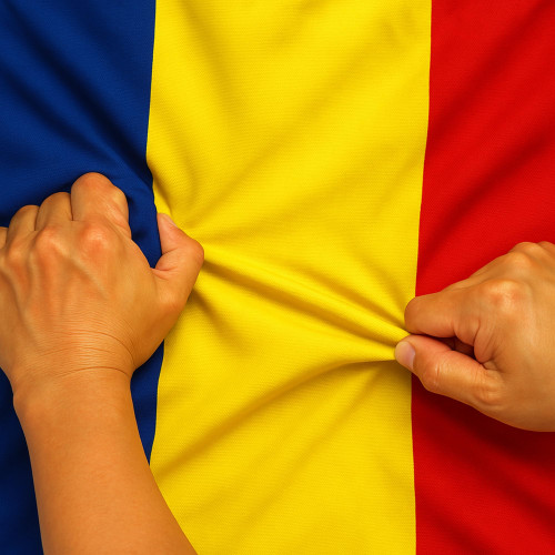Anley Rip-Proof Double Sided 3-Ply Romania Flag 3x5 Foot - Vivid Color, Canvas Header and Wrinkle Resistant - The Strongest, Longest Lasting Romanian Flags 3 X 5 Ft