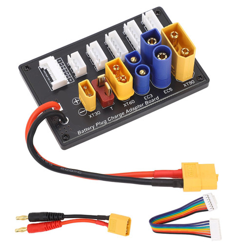 Battery Balance Charger Adapter Board EC3 EC5 T 6S Parallel Charging Board Parallel Charging Board Battery Charger Board