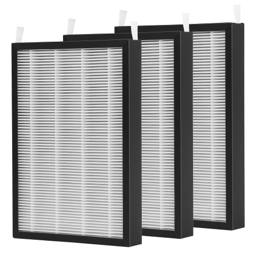 FCFMY 3 Packs HEPA Carbon Combo Replacement Filters for NuWave Large Area OxyPure Air Purifier 47001, 47002, 47003, and 47004 FCFMY 3 Packs HEPA Carbon Combo Replacement Filters for NuWave Large Area OxyPure Air Purifier 47001, 47002, 47003, and 47004