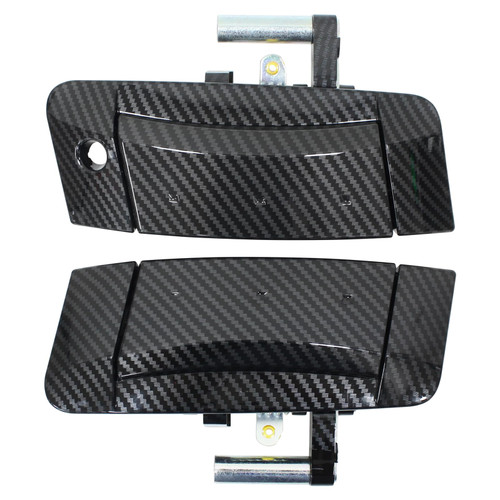 MOTOKU Front Left Driver and Right Passenger Side Carbon Fiber Exterior Door Handle for Nissan 350Z 2003-2009