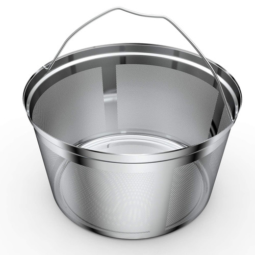 Reusable kduo coffee filter Compatible With Keurig K-Duo Essentials coffee maker filter and K-Duo Brewers coffee Machines filter only. Food Grade (sliver no spoon)