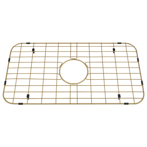 Lonsince Gold Sink Grid 24 15/16"x13 1/8",Sink Protectors for Kitchen Sinks,Sink Grate,Sink Bottom Grid