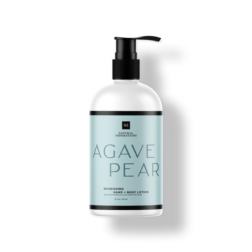 Natural Inspirations Agave Pear Nourishing Hand + Body Lotion 12oz Natural Inspirations Agave Pear Nourishing Hand + Body Lotion 12oz