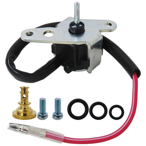 JRSHOME Fuel Shut-Off Solenoid Kit 24 757 01-S for Kohler CH18-CH740 & LH630-LH755 Model Miller Bobcat Welder for Kohler Engine
