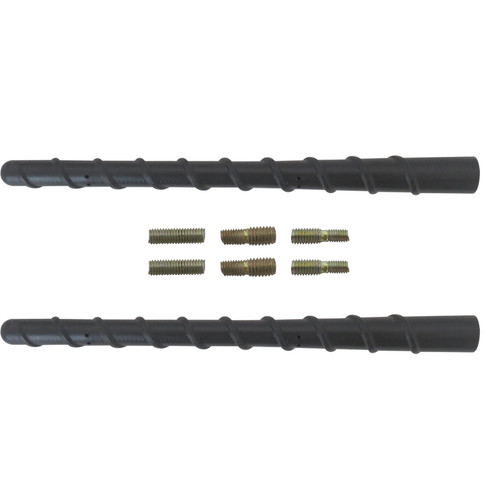 Short Spiral Antenna for Harley Daviddson CVO Road King 1998-2024 (2 Packs Black 7")