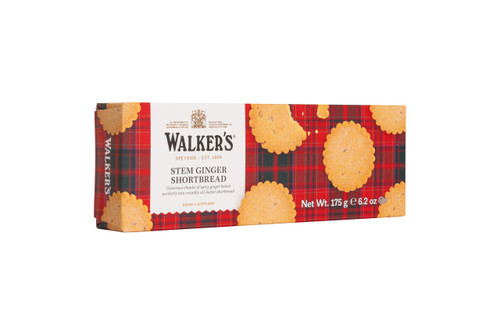 Walkers Stem Ginger Shortbread-6.2 oz