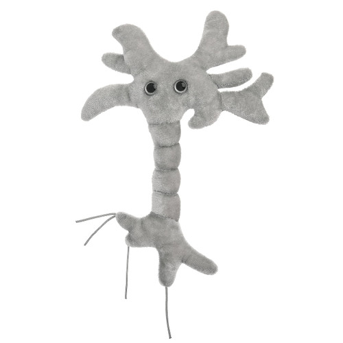 GIANTmicrobes Brain Cell Plush, Neuron Plush, Neuroscience Gift, Neurology Gifts, Science Plushies, Neuron Model Anatomy, Psychology Gifts, Psychology Decor, Brain Gift, TBI, Mental Health Awareness