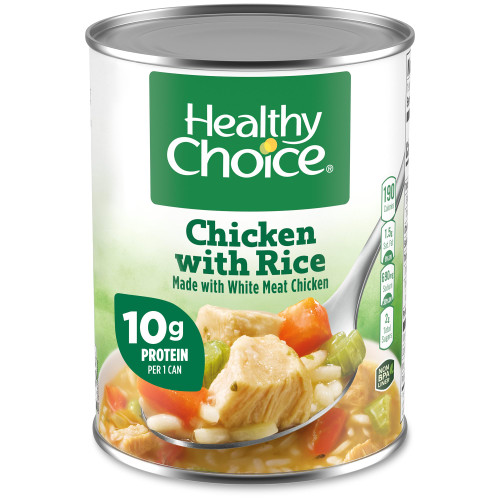 Healthy Choice Chicken with Rice Soup, 15 Ounce Cans, Pack of 12