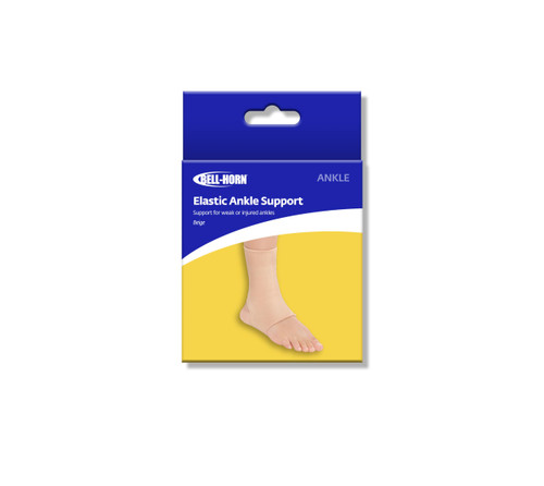 Bell-Horn Elastic Ankle Support Beige, L
