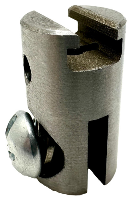 Auger Adapter FFA1 - Compatible With Rigid to General Drain Cleaner, Converts K40 K50 K375 K380 K400 K3800 5/8" Cable End (Not Cable Size) to fit General Slotted End Cable Drain Cleaners