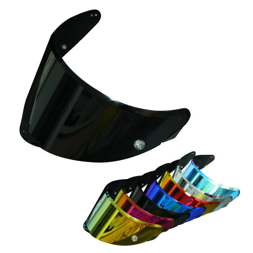 AGV Pista Corsa Gprr Visor Commpatible with Pista/GPR/GPRR/Corsa/Race3 for Day and Night Use (SMOKE)