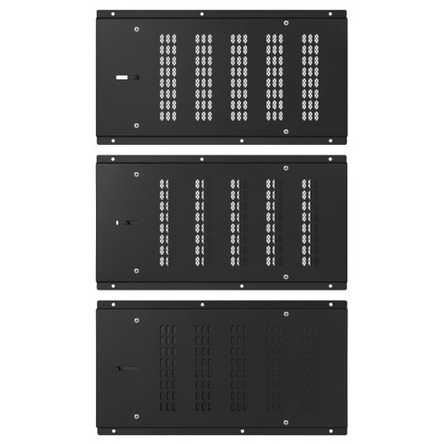 Foundation Vent Cover,Crawl Space Vent Cover for Foundation Garage Attic Home Improvement,16”x8.7”Outdoor Crawl Space Air Wall Vent with Damper&Screen Reduce Moisture,Fit 16"x8"Rough Opening,Black,3PK
