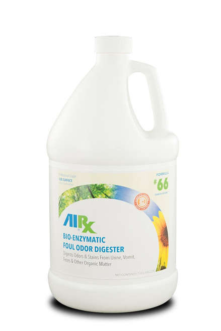 Airx RX 66 Bio-Enzymatic Foul Odor Digester, 1 Gallon Bottle