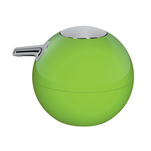 Spirella Polystyrene Bowl Shiny Soap Dispenser, Kiwi