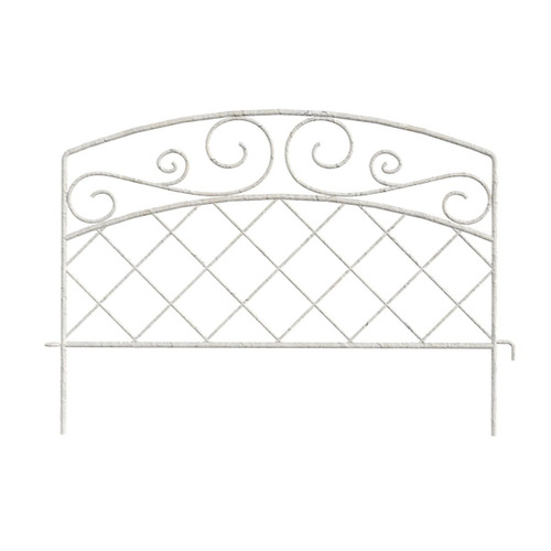 Panacea French Country Scroll Border Fence, 16 x 18"